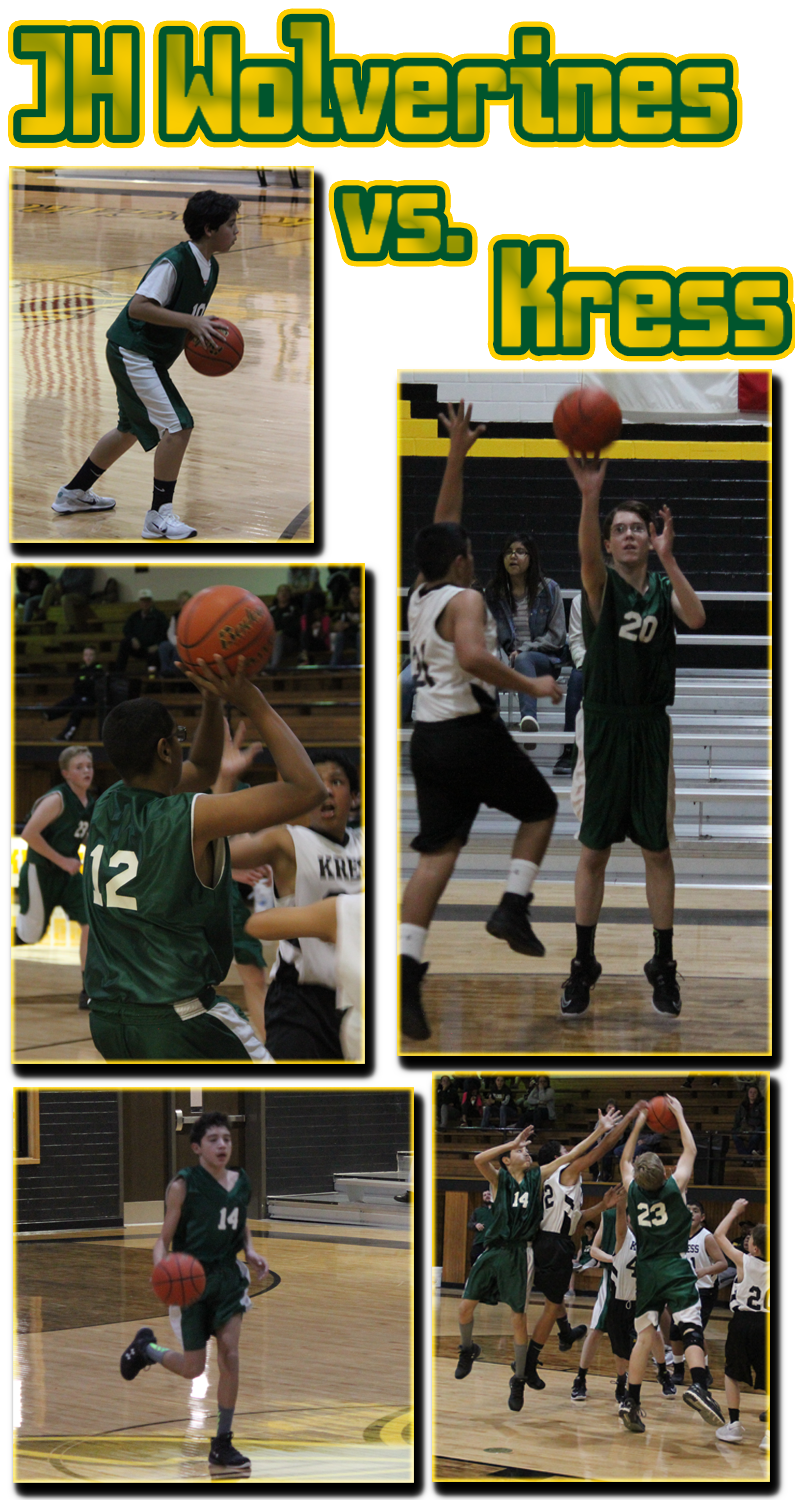 SpringlakeEarth Junior High School JH Wolerines vs Kress